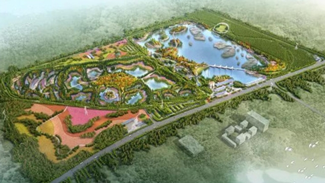 周口中心城區(qū)首個高標準濕地公園開建！這一組效果圖震撼你了嗎？