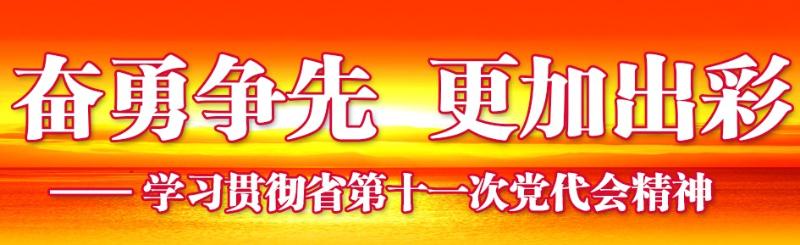 奮勇爭先，更加出彩——學習貫徹省第十一次黨代會精神