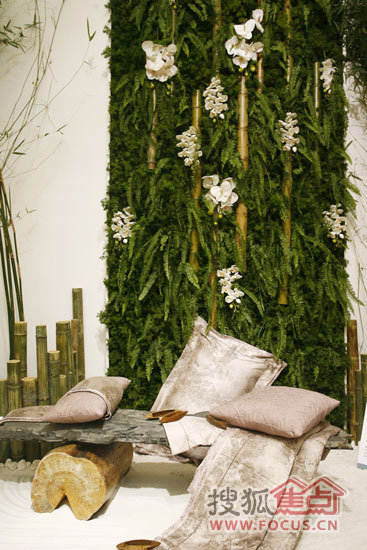 綠意盎然的展位 綠意盎然的展位